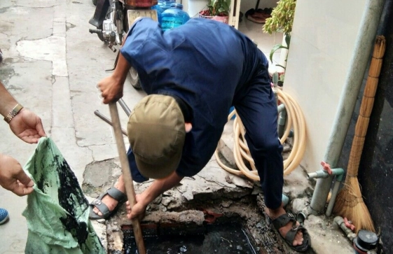 Thi công xử lí hố gas tại Thuận An TPHCM 